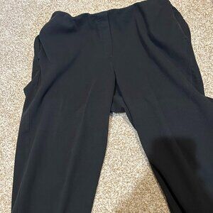 Super soft black knit pull on J Jill pants